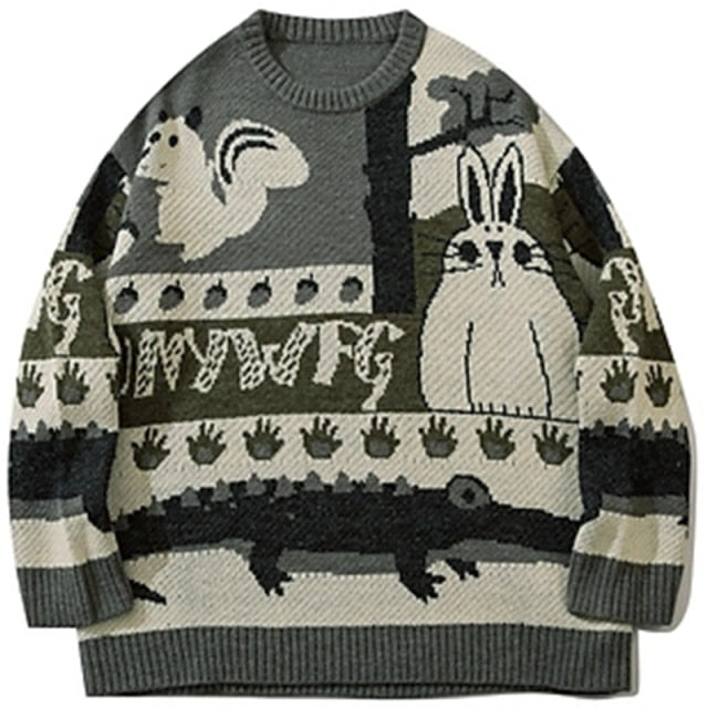 Vintage Cardigan Oversized Sweater