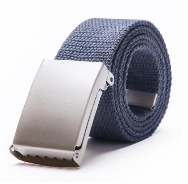 Mens Belts Fashion New Unisex Trousers Belts Canvas Belt Breathable Outdoor Tactical For Jeans Adjustable Waist Belt  140cm