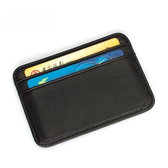 Vintage Men's Genuine Leather Credit Card Holder