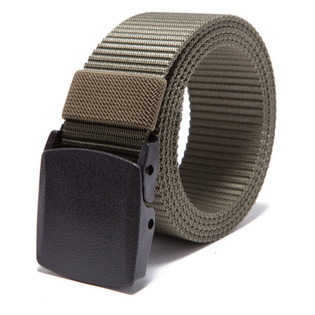 FRALU Automatic Buckle Nylon Belt Male Army Tactical Belt Mens Military Waist Canvas Belts Cummerbunds High Quality Strap