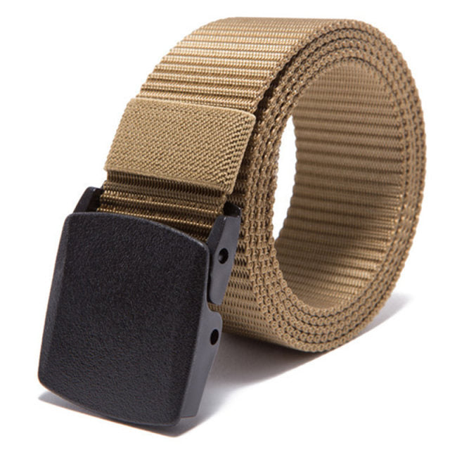 FRALU Automatic Buckle Nylon Belt Male Army Tactical Belt Mens Military Waist Canvas Belts Cummerbunds High Quality Strap