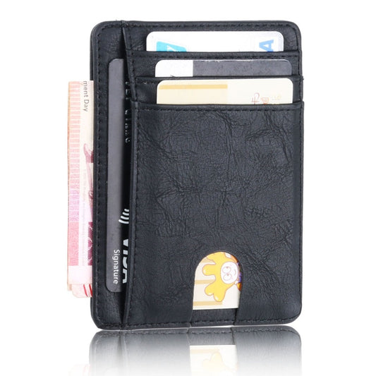 Slim RFID Blocking Leather Wallet