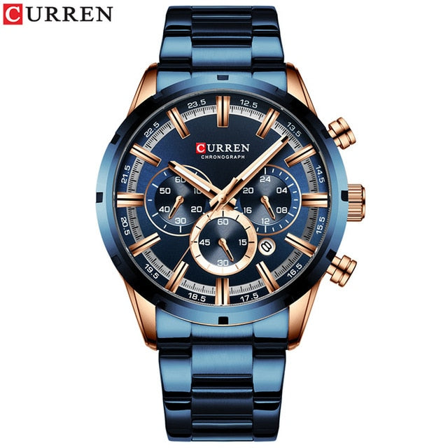 Men's WaterproofWristwatch With Date