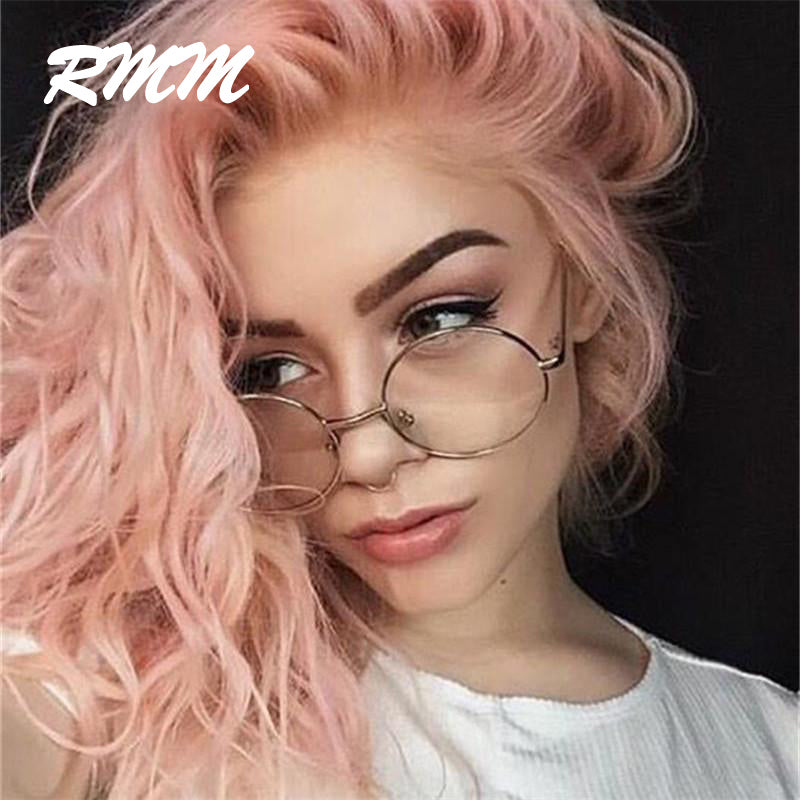 2019 New fashion simple unisex round Plain glasses for men women Metal frame glasses for wedding party eyeglasses