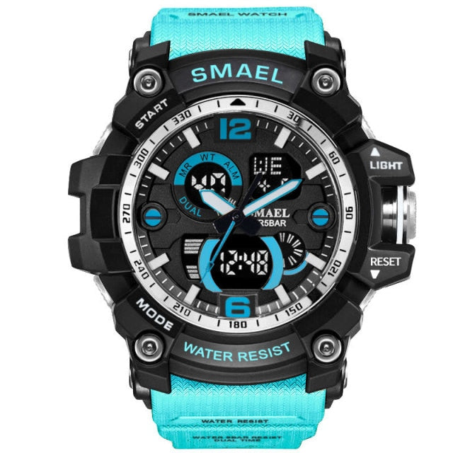 SMAEL Mens Military Watch 50m Waterproof