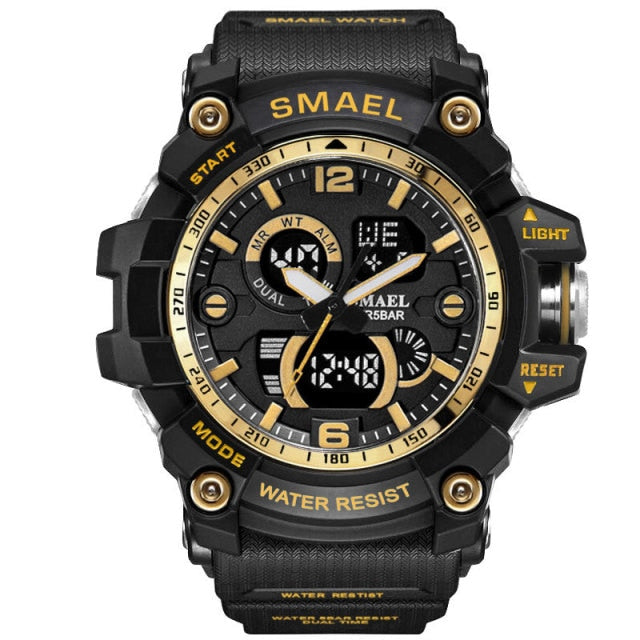 SMAEL Mens Military Watch 50m Waterproof