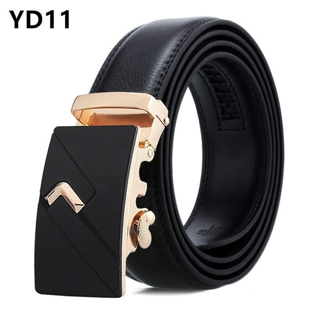 Male automatic buckle belts for men authentic girdle trend men's belts ceinture Fashion designer women jean belt Long 110-150