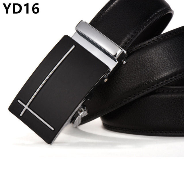 Male automatic buckle belts for men authentic girdle trend men's belts ceinture Fashion designer women jean belt Long 110-150