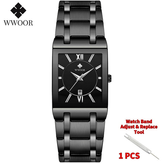 Relogio Masculino Waterproof Gold Watch