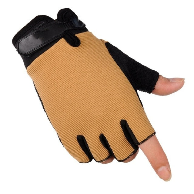 Mens Lightweight Summer Breathable Tactical Gloves