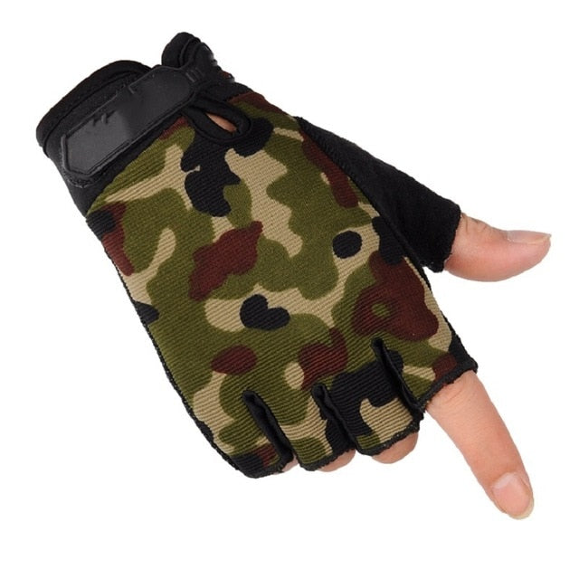 Mens Lightweight Summer Breathable Tactical Gloves