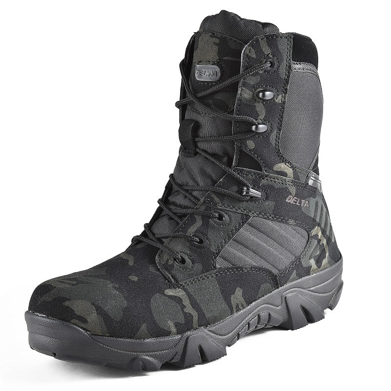 Camouflage Mens Safety Boots