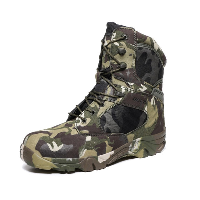 Camouflage Mens Safety Boots