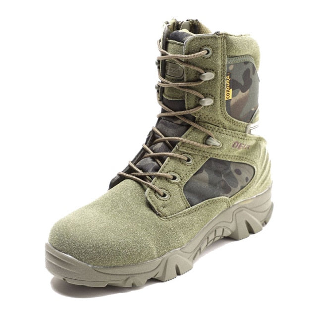 Camouflage Mens Safety Boots