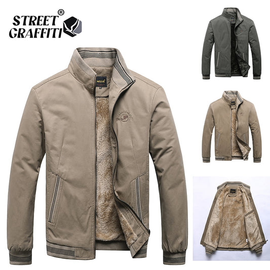 Mens 100% Cotton Chaqueta Jacket