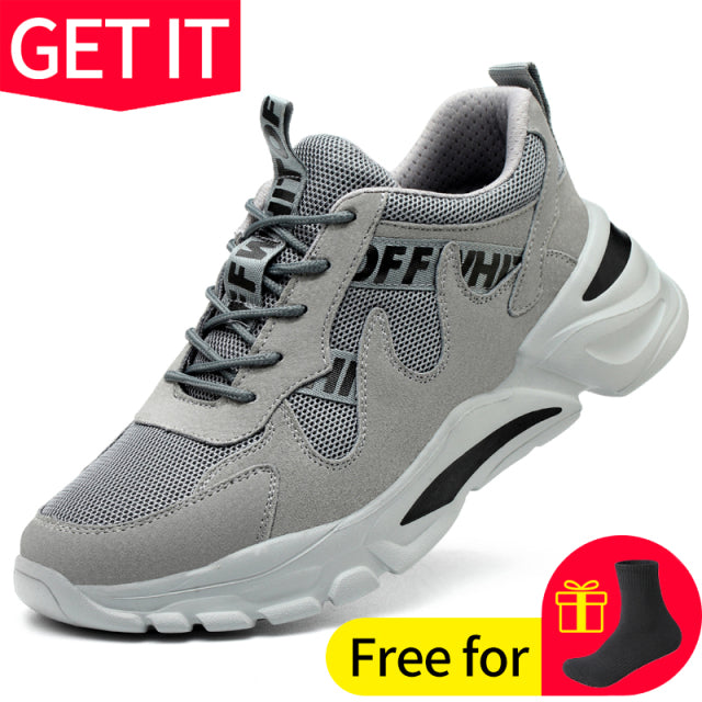 Men Steel Toe Cap Puncture-Proof shoes