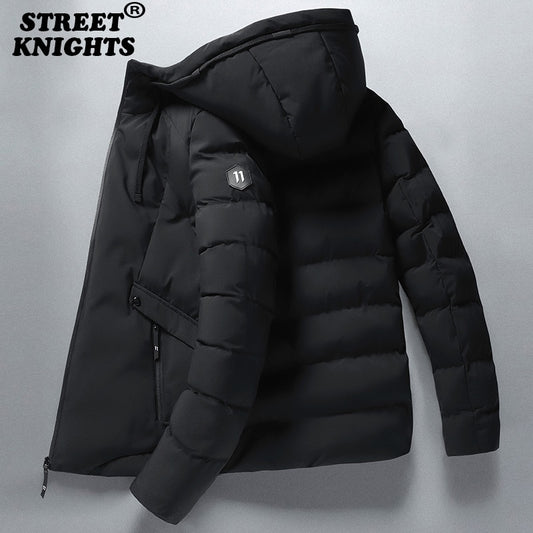 Mens Winter Casual Waterproof Jacket