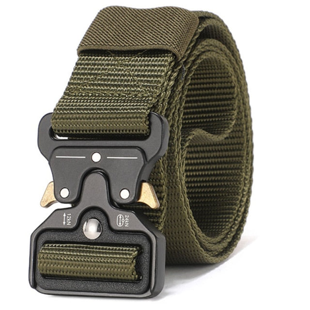 FRALU belt men outdoor hunting metal tactical belt multi-function alloy buckle high quality Marine Corps canvas belt for men