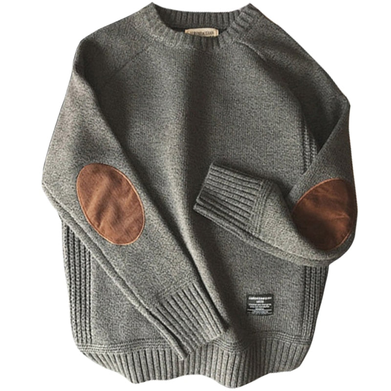 Mens Pullover Knitted Sweater