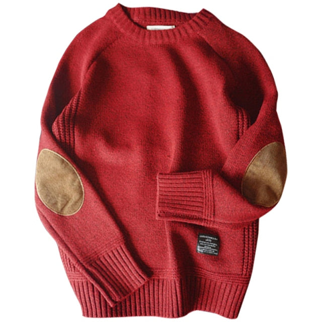 Mens Pullover Knitted Sweater