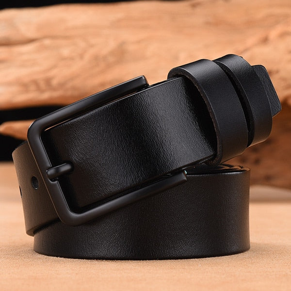 [DWTS]Men's belt leather belt men male genuine leather strap luxury pin buckle casual men's belt Cummerbunds ceinture homme