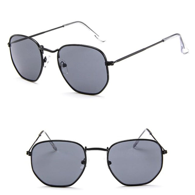 Metal Classic Vintage Women Sunglasses