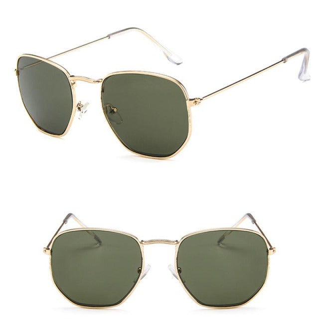 Metal Classic Vintage Women Sunglasses