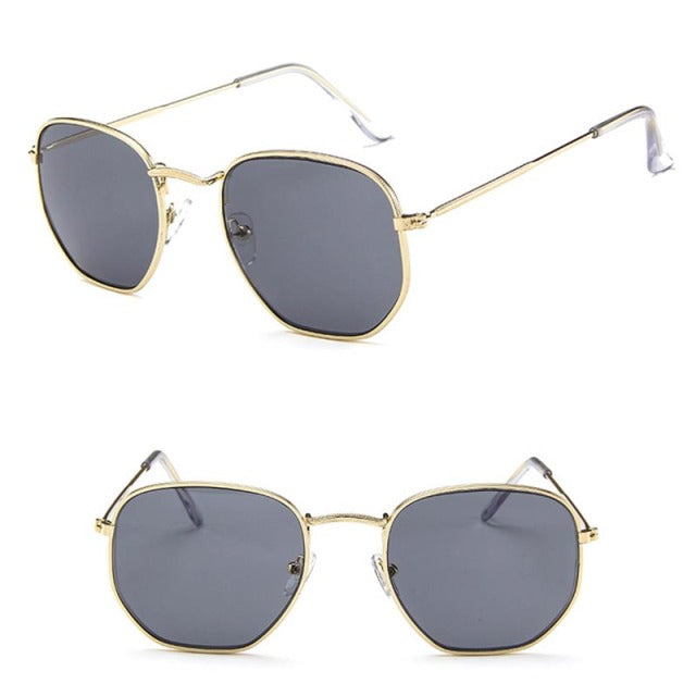 Metal Classic Vintage Women Sunglasses