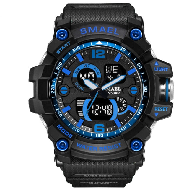 SMAEL Mens Military Watch 50m Waterproof