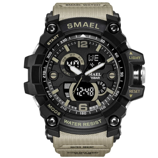 SMAEL Mens Military Watch 50m Waterproof