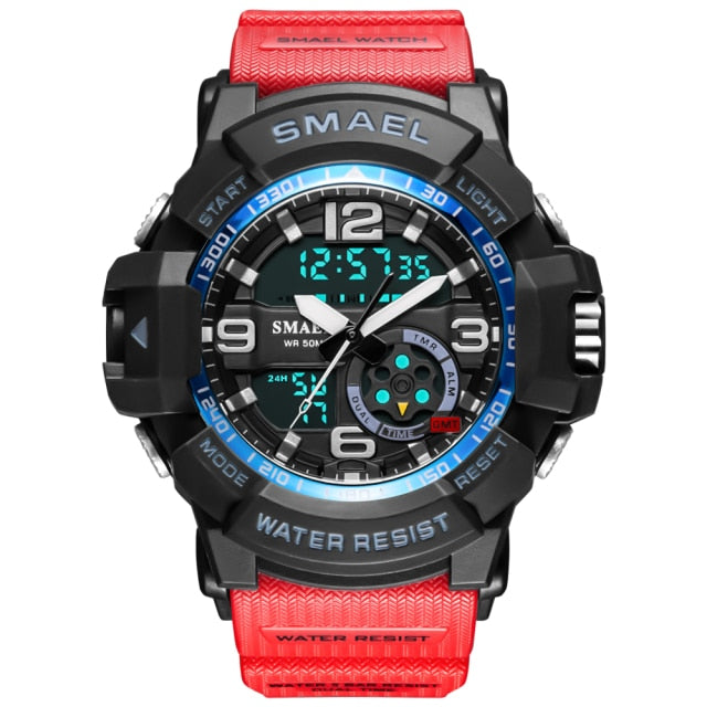 SMAEL Mens Military Watch 50m Waterproof