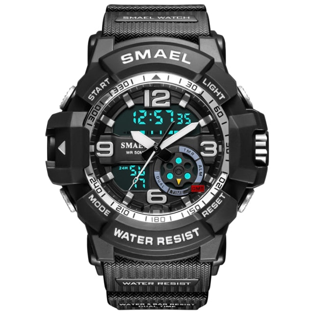 SMAEL Mens Military Watch 50m Waterproof