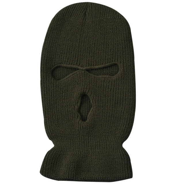 Army Tactical Mask 3 Hole Full Face Mask