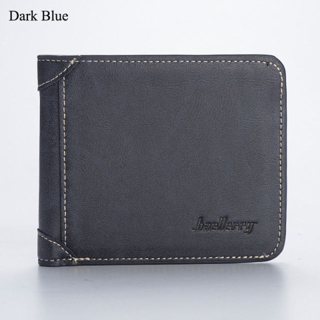 Men's Foldable Cowhide Wallet Credit Card/ID Holder