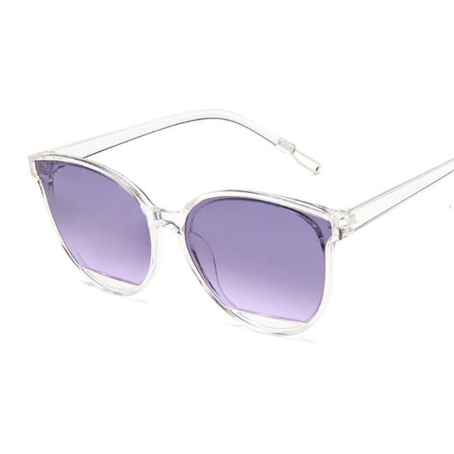 Women Vintage Metal Sun Glasses UV400