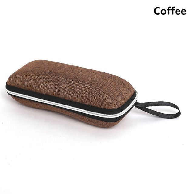 1PC Portable Eyewear Cases Cover Sunglasses Hard Case For Women Men Glasses Box With Lanyard Zipper Eyeglass Cases Protector