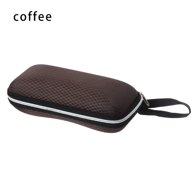 1PC Portable Eyewear Cases Cover Sunglasses Hard Case For Women Men Glasses Box With Lanyard Zipper Eyeglass Cases Protector