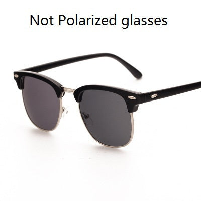 Classic Semi-Rimless Sunglasses Men&#39;s Women 2022 Square Polarized Sun glasses Men Oculos De Sol Gafas UV400 Retro Eyewear