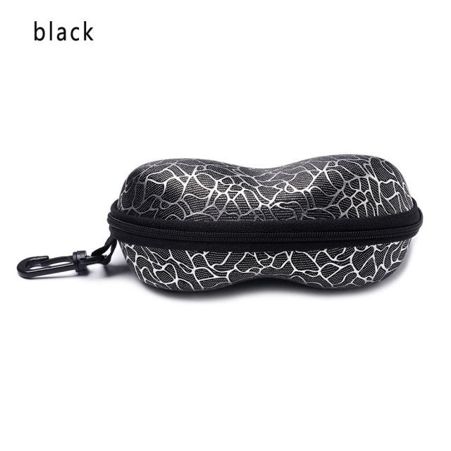 1PC Portable Eyewear Cases Cover Sunglasses Hard Case For Women Men Glasses Box With Lanyard Zipper Eyeglass Cases Protector