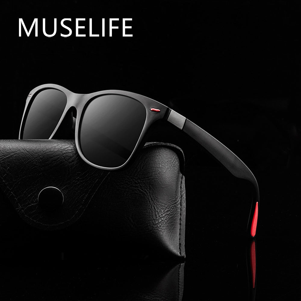 MUSELIFE Brand Design Polarized Sunglasses UV400