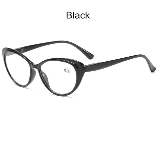 Fashion Cat Eye Reading Glasses +1.0~+4.0