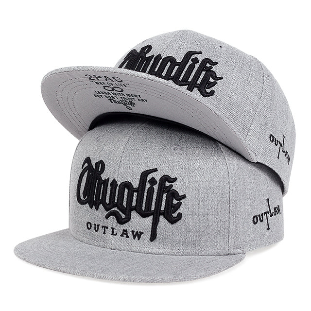 2022 Fashion Fastball CAP Thuglife Embroidery Hiphop Baseball Cap Snapback Hat Adult Outdoor Casual Sun Casual Bone Dropshipping